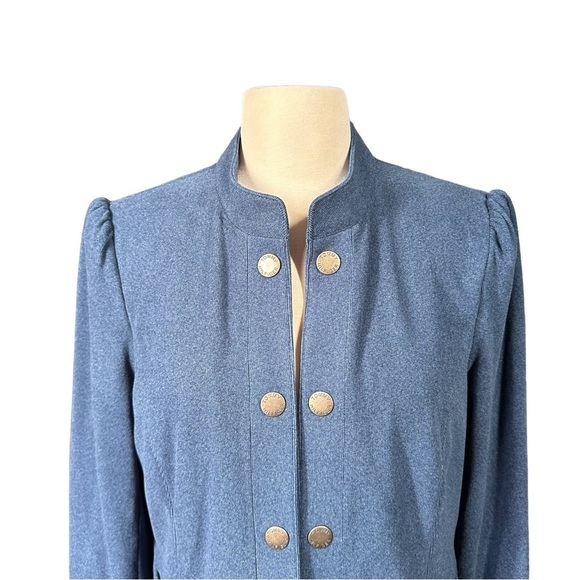 Tommy Hilfiger Open Front Jacket Navy Size 14 - Picture 8 of 13